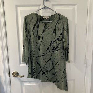 Asymmetrical Jess and Jane top